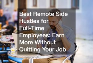 a man talking on the phone while doing freelance work